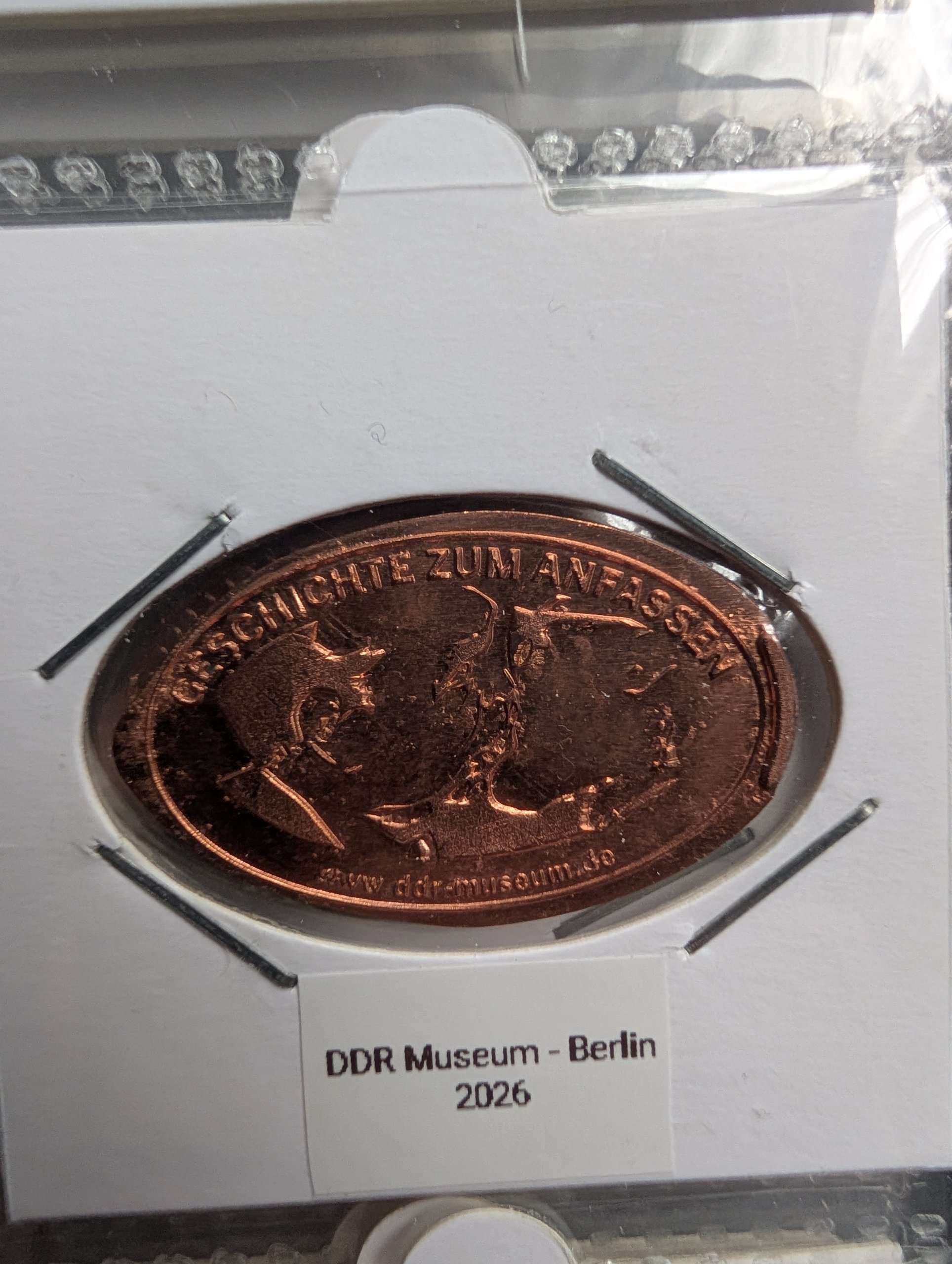 Souvenirmünze DDR Museum