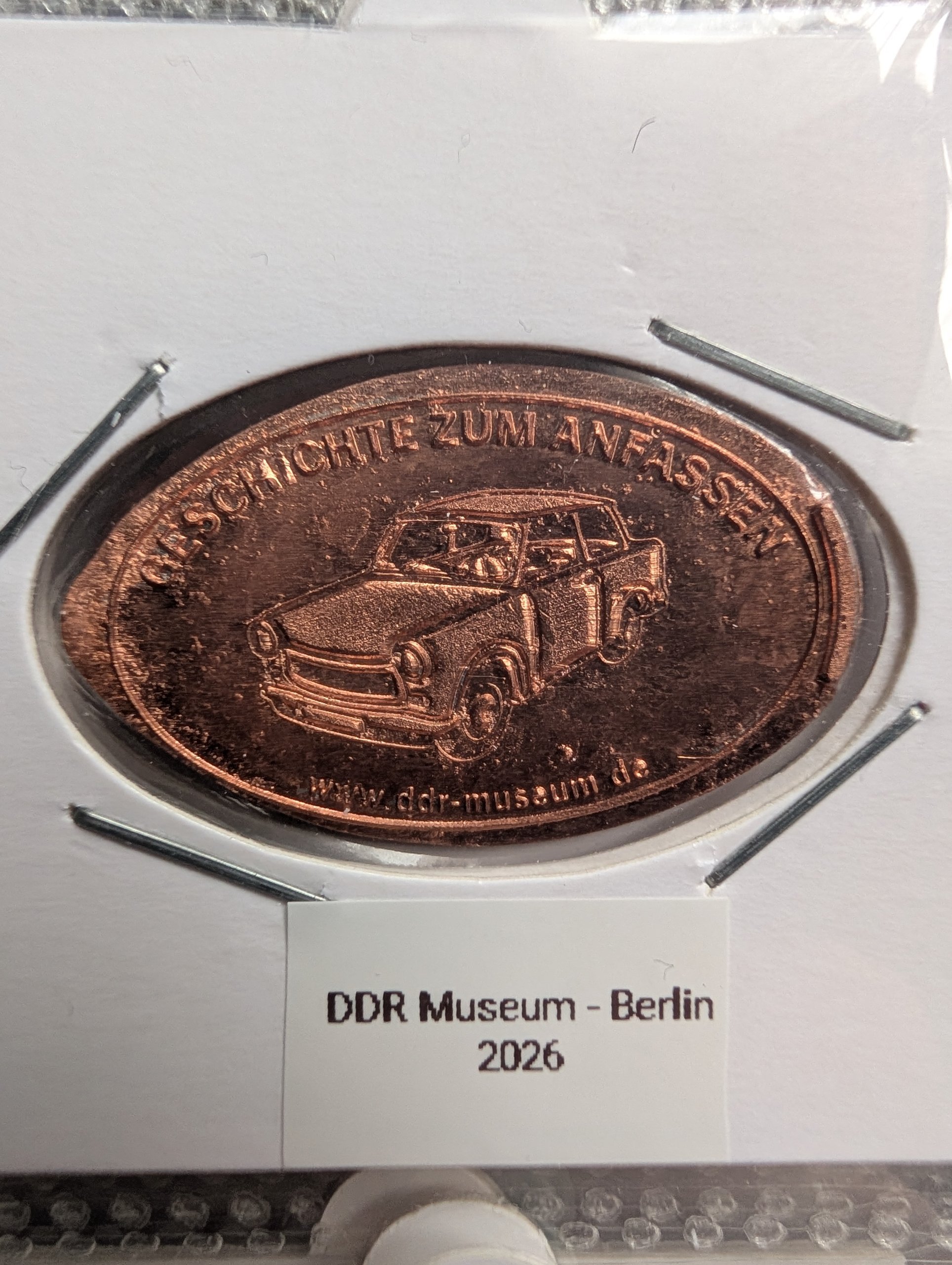 Souvenirmünze DDR Museum