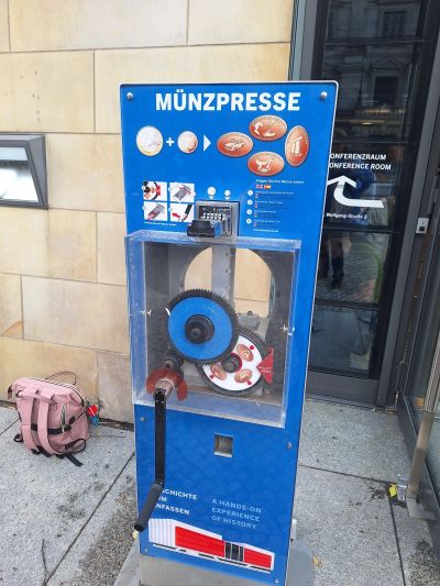 Münzautomat DDR Museum in Berlin
