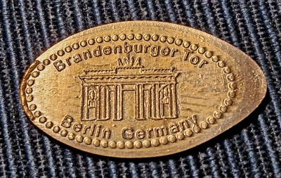 Souvenirmünze Gedächtniskirche A1 in Berlin