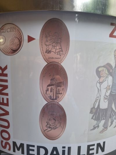 Souvenirmünze – Motiv von Münzautomat Zille Museum (Berlin)