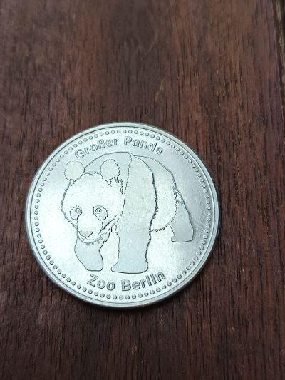 Souvenirmünze Zoo A2 in Berlin