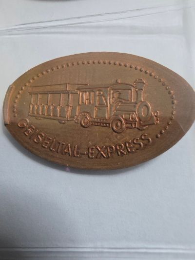 Souvenirmünze – Motiv von Münzautomat Geiseltalsee (Braundsbedra)
