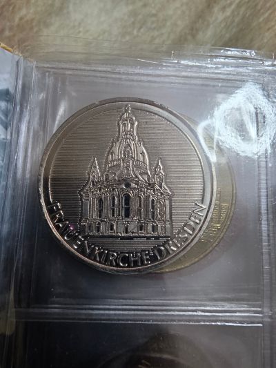 Souvenirmünze – Motiv von Münzautomat Frauenkirche (Dresden)