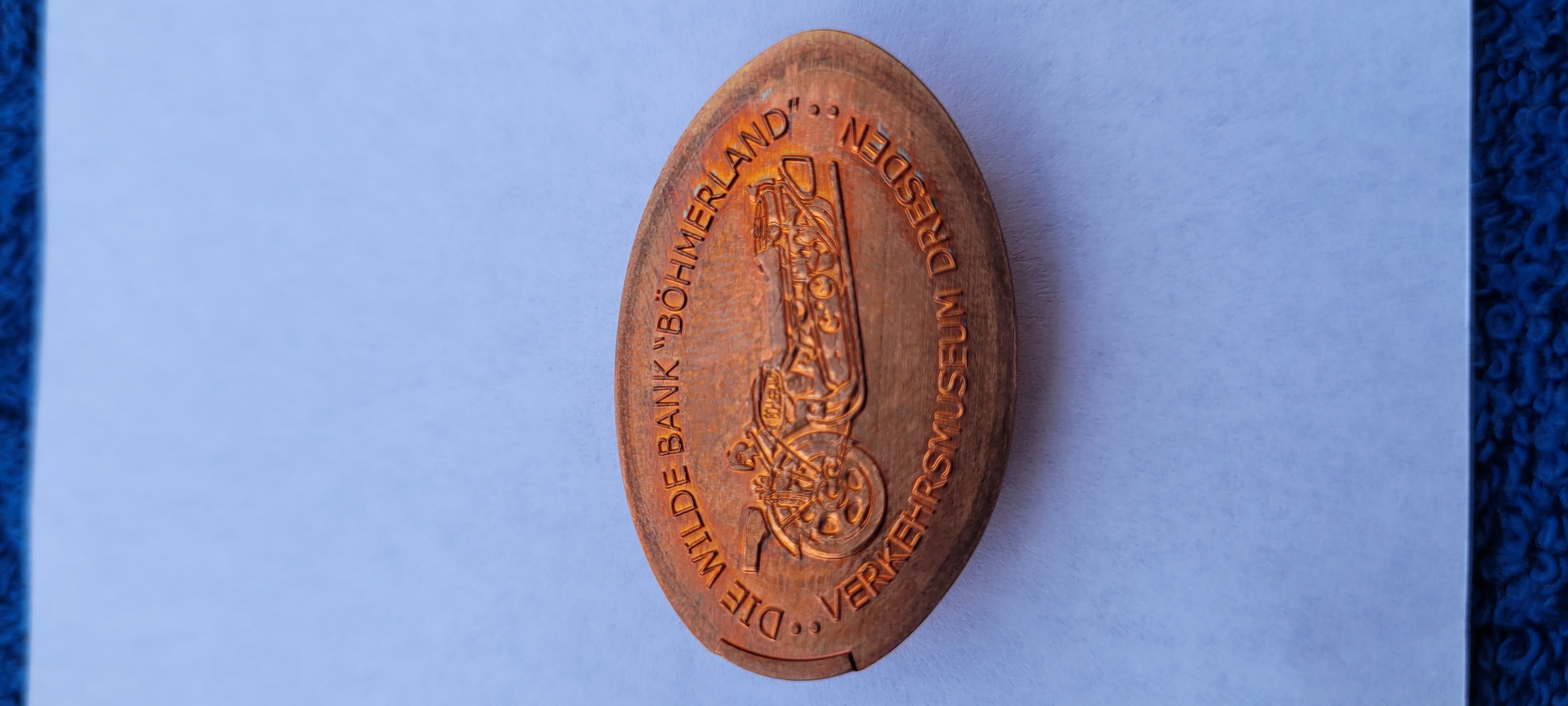Souvenirmünze Verkehrsmuseum