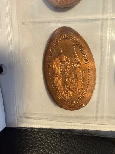 Souvenirmünze – Motiv von Münzautomat Veste Heldburg (Bad Colberg-Heldburg)