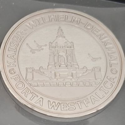 Souvenirmünze – Motiv von Münzautomat Kaiser Wilhelm Denkmal (Porta Westfalica)