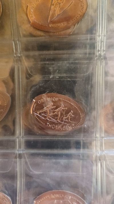 Souvenirmünze – Motiv von Münzautomat Ahorn Panorama Hotel (Oberhof)