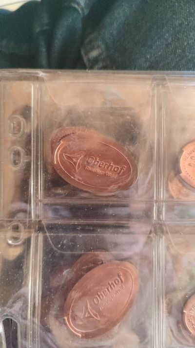 Souvenirmünze – Motiv von Münzautomat Lotto Skisport Halle (Oberhof)