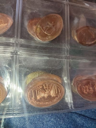 Souvenirmünze – Motiv von Münzautomat Lotto Skisport Halle (Oberhof)