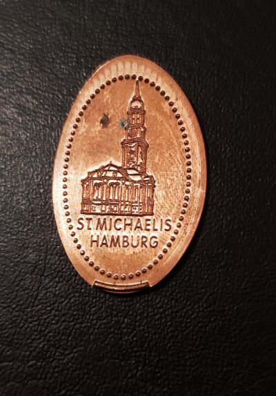 Souvenirmünze – Motiv von Münzautomat Hamburger Michel (Hamburg)