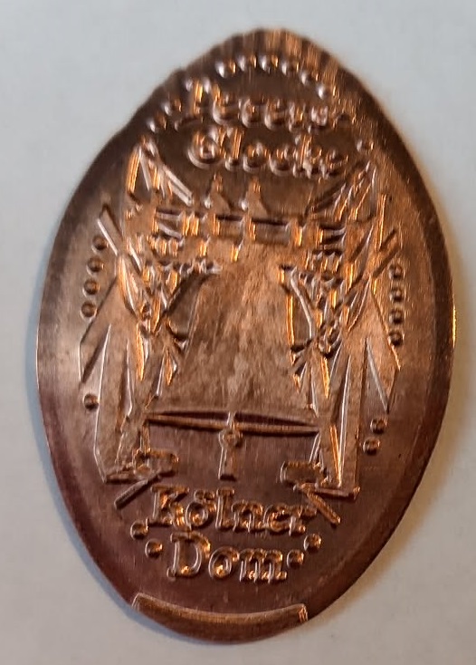 Souvenirmünze – Motiv von Münzautomat Kölner Dom Shop (Köln)