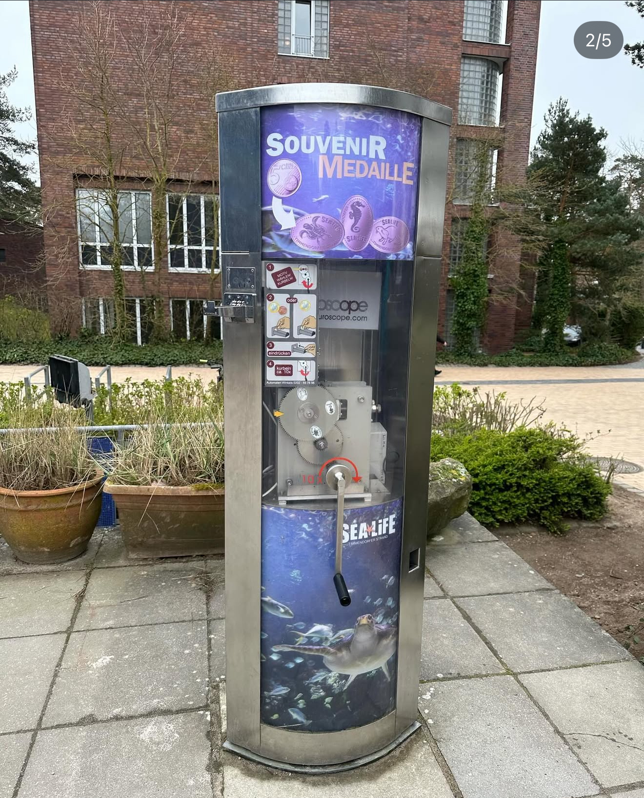 Münzautomat Sealife Timmendorfer Strand in Timmendorfer Strand