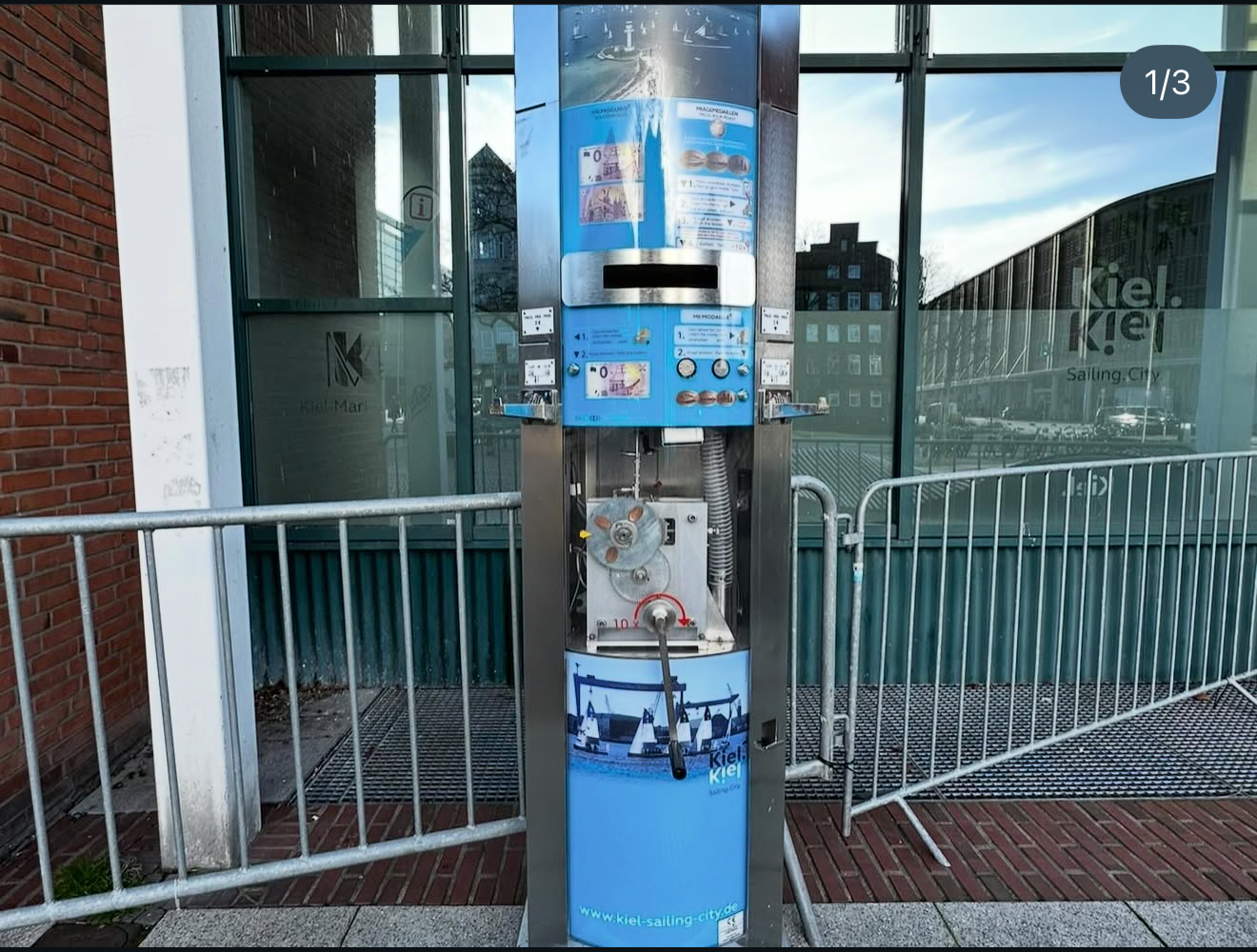 Münzautomat Neues Rathaus in Kiel