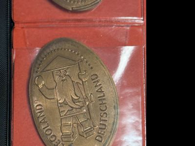 Souvenirmünze – Motiv von Münzautomat Legoland (Ninjago Land) (Günzburg)