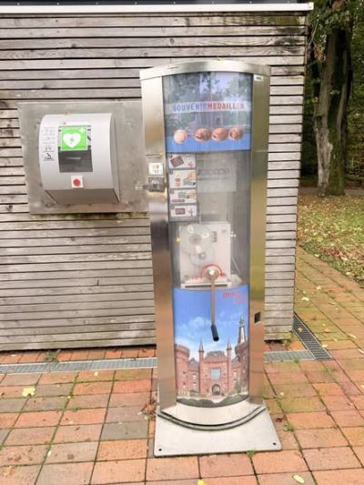 Münzautomat Schloss Moyland in Bedburg-Hau – Titelbild