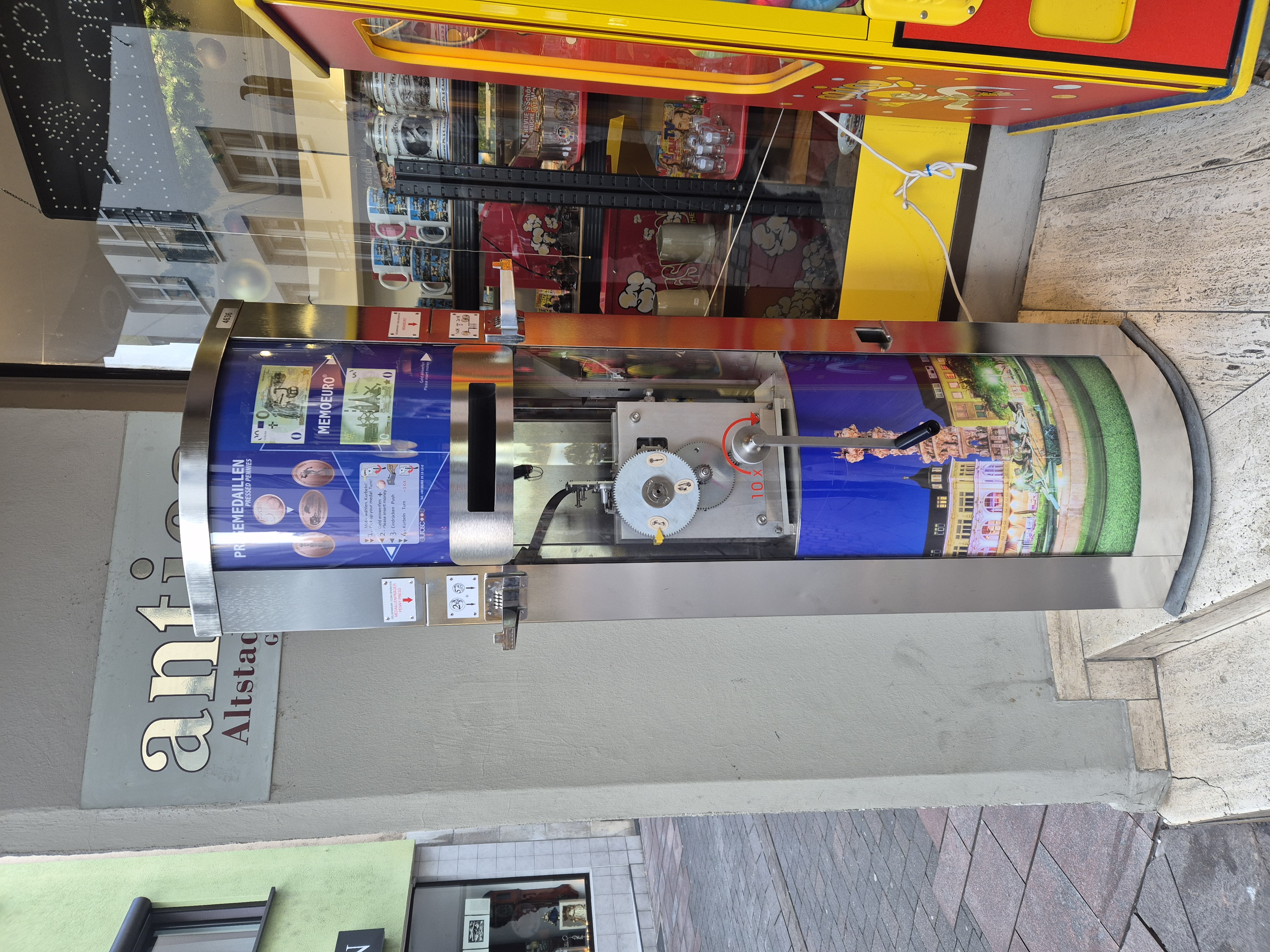 Münzautomat Koblenz Souvenir Shop Firmungstrasse in Koblenz
