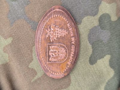 Souvenirmünze – Motiv von Münzautomat Rheinallee in Boppard (Boppard am Rhein)