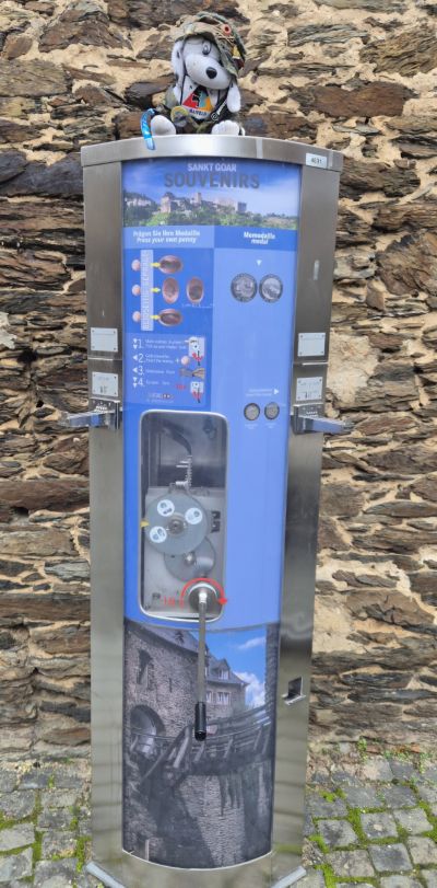 Münzautomat Burg Rheinfels in Sankt Goar – Titelbild