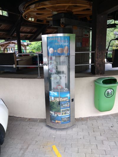 Münzautomat Sessellift Talstation in Vianden – Titelbild