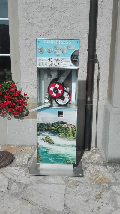 Münzautomat Schloss Laufen am Rheinfall 1 in Uhwiesen – Titelbild