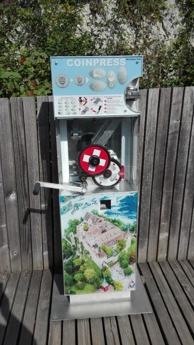 Münzautomat Schloss Laufen am Rheinfall 2 in Uhwiesen – Titelbild