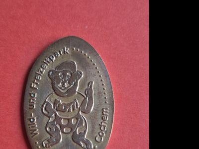 Souvenirmünze – Motiv von Münzautomat Wild,- und Freizeitpark Klotten (Klotten)