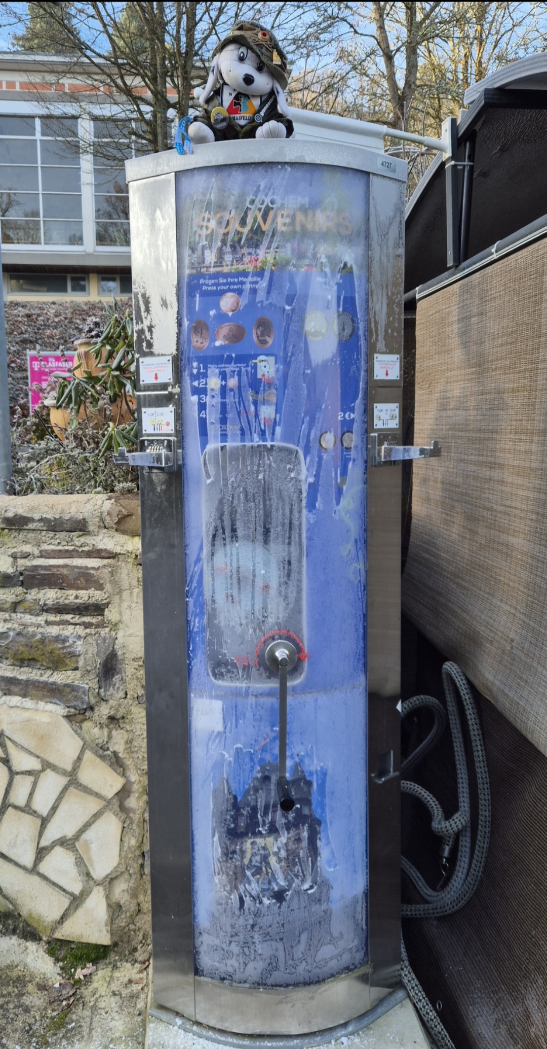 Münzautomat Schlossbergterrasse am Bistro in Cochem