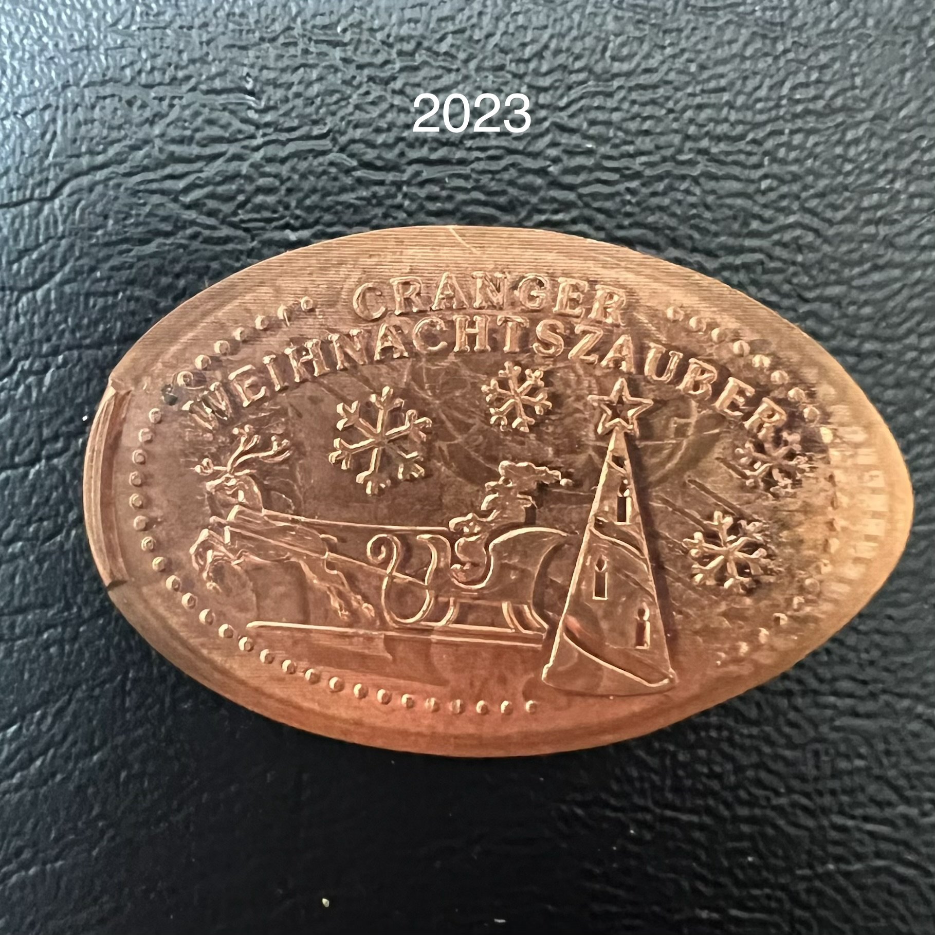 Souvenirmünze Cranger Weihnachtszauber