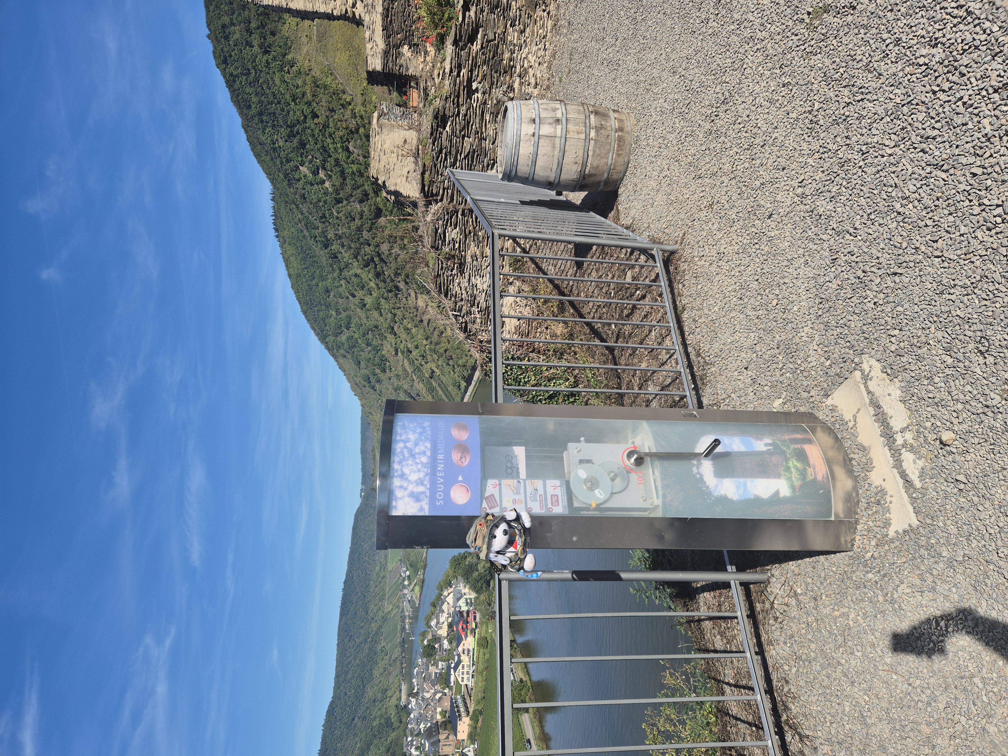 Münzautomat Burgruine Metternich in Beilstein
