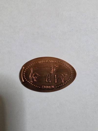 Souvenirmünze – Motiv von Münzautomat Wildlands (Emmen)