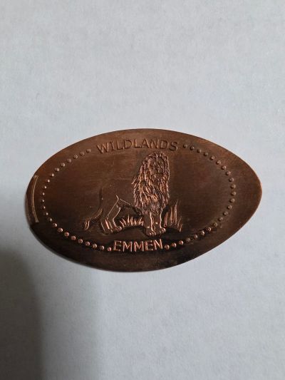 Souvenirmünze – Motiv von Münzautomat Wildlands (Emmen)