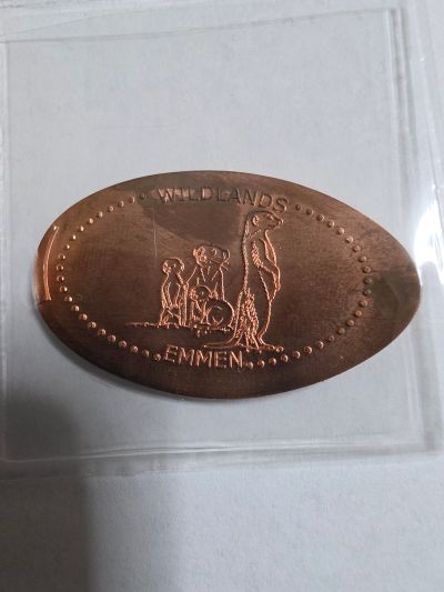 Souvenirmünze – Motiv von Münzautomat Wildlands (Emmen)