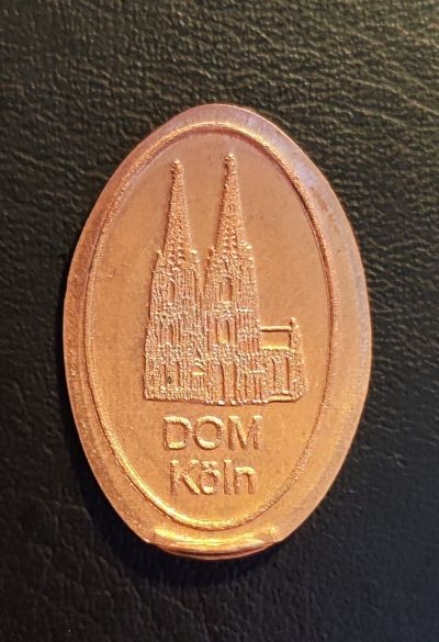Souvenirmünze – Motiv von Münzautomat Dufthaus 4711 (Köln)
