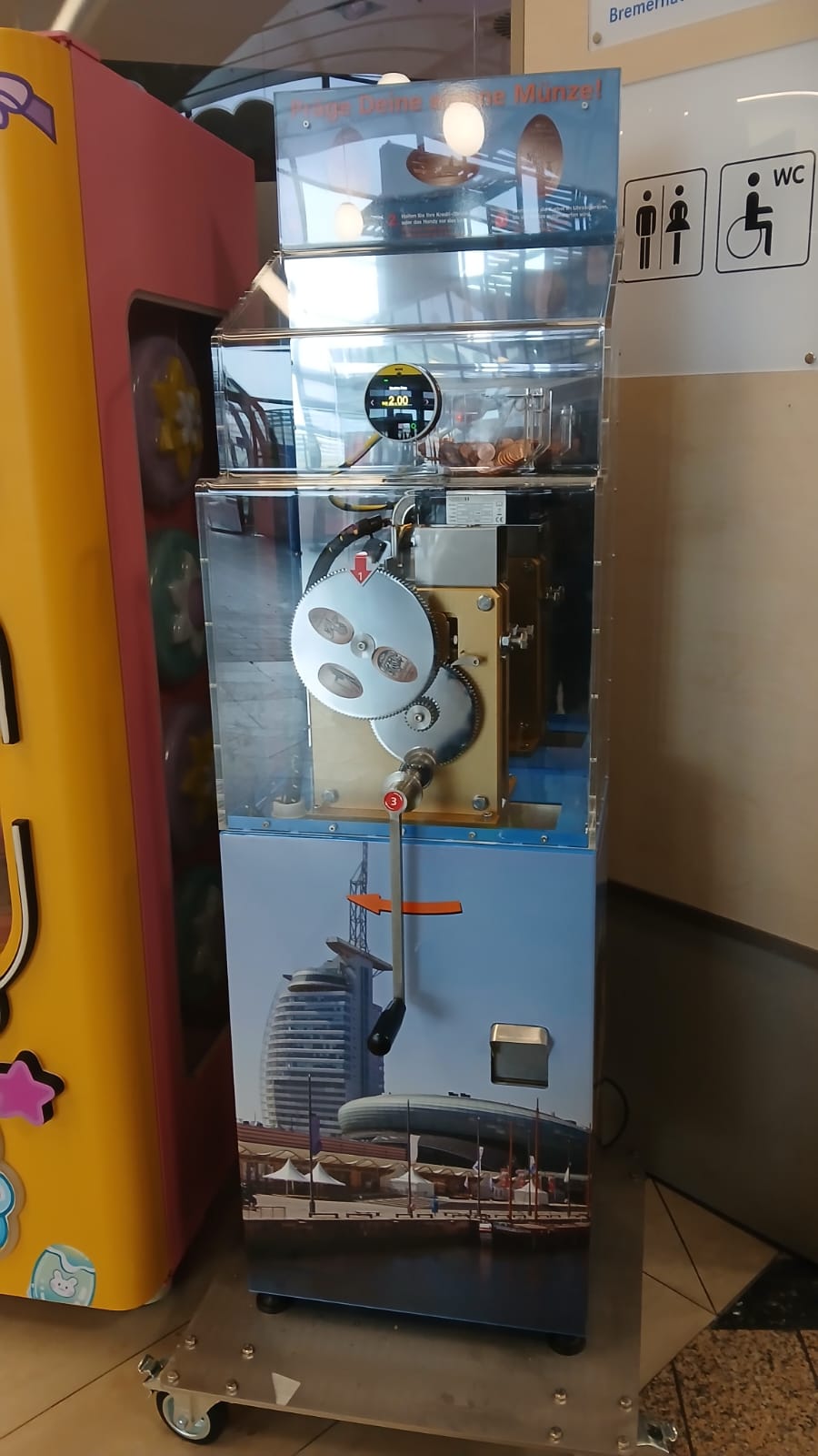 Münzautomat Columbus Shopping Center  in Bremerhaven