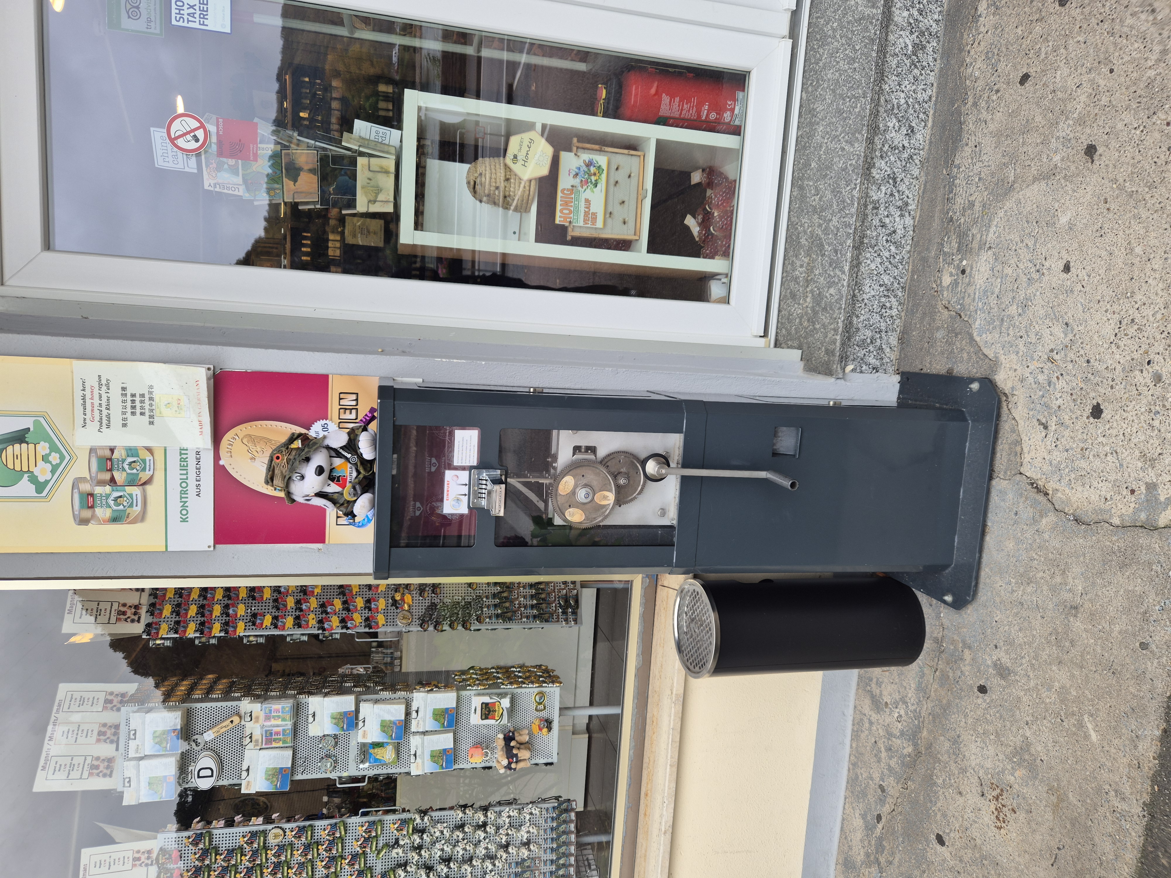 Münzautomat Souvenirshop Loreley in St. Goar