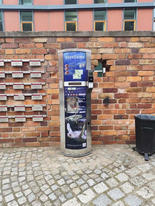 Münzautomat Deutsches Meeresmuseum in Stralsund