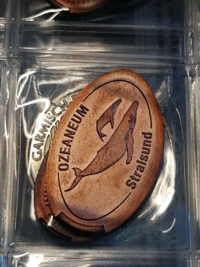 Souvenirmünze – Motiv von Münzautomat Deutsches Meeresmuseum (Stralsund)