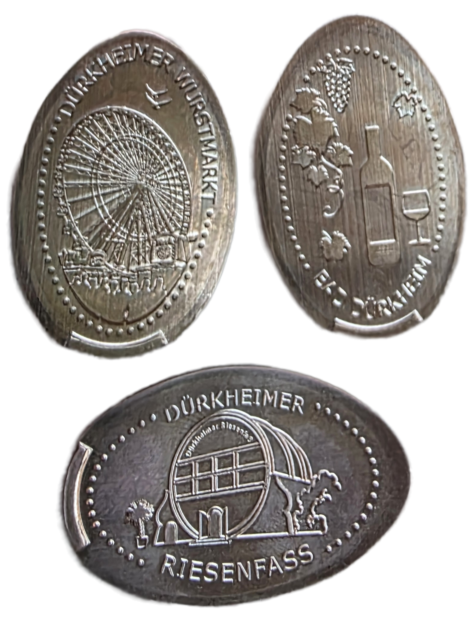 Souvenirmünze Dürkheimer Riesenfass