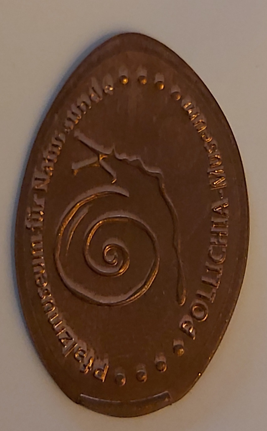 Souvenirmünze Pfalzmuseum für Naturkunde