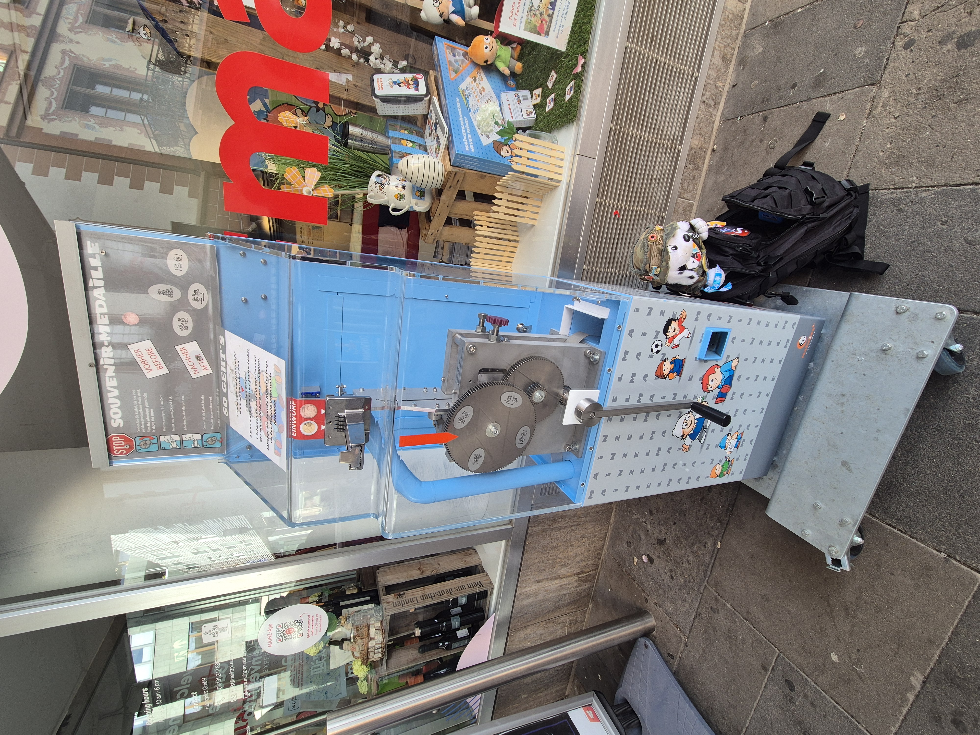Münzautomat Maizelmännchen in Mainz