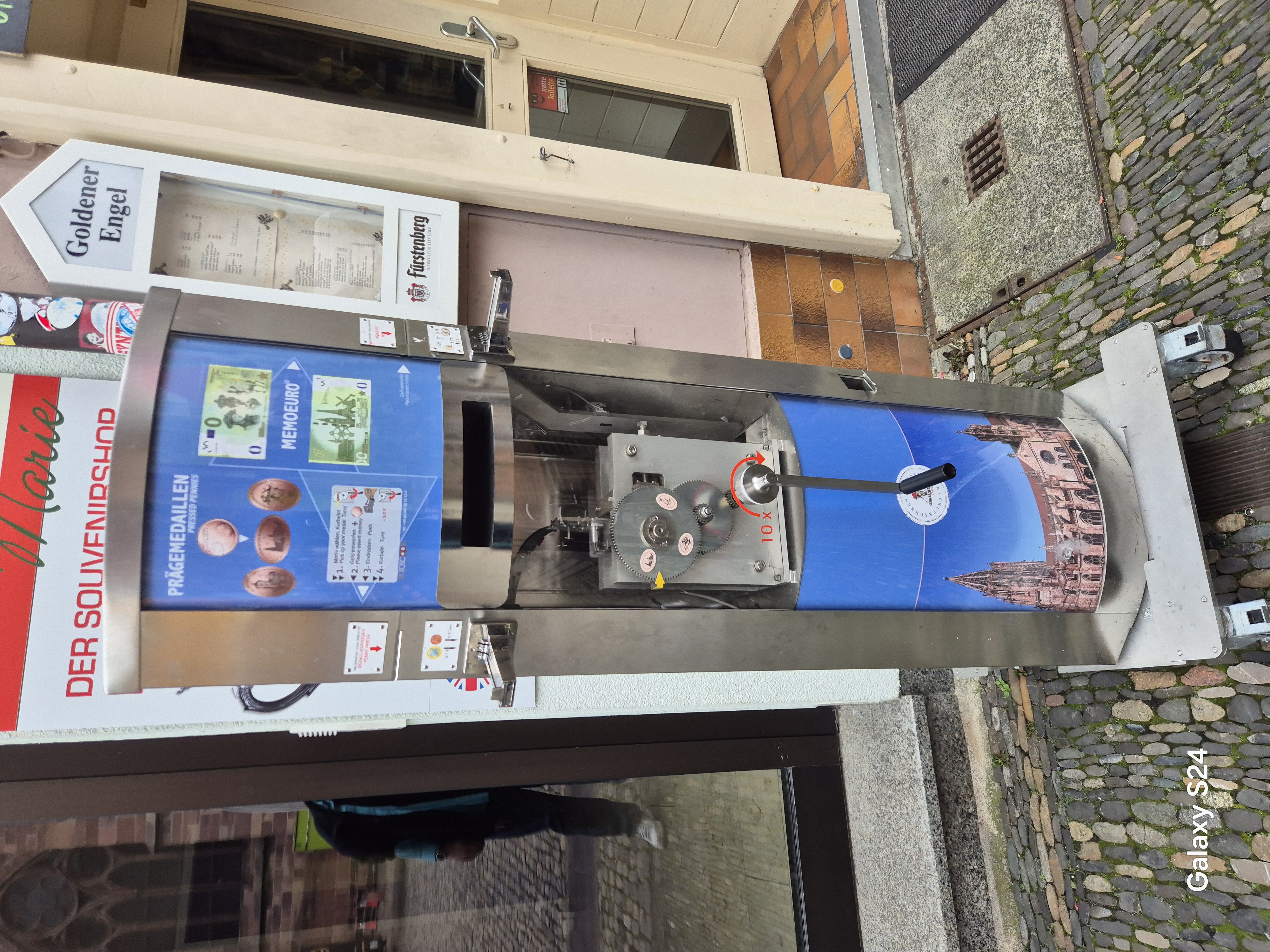 Münzautomat Freiburg Münsterplatz in Freiburg im Breisgau