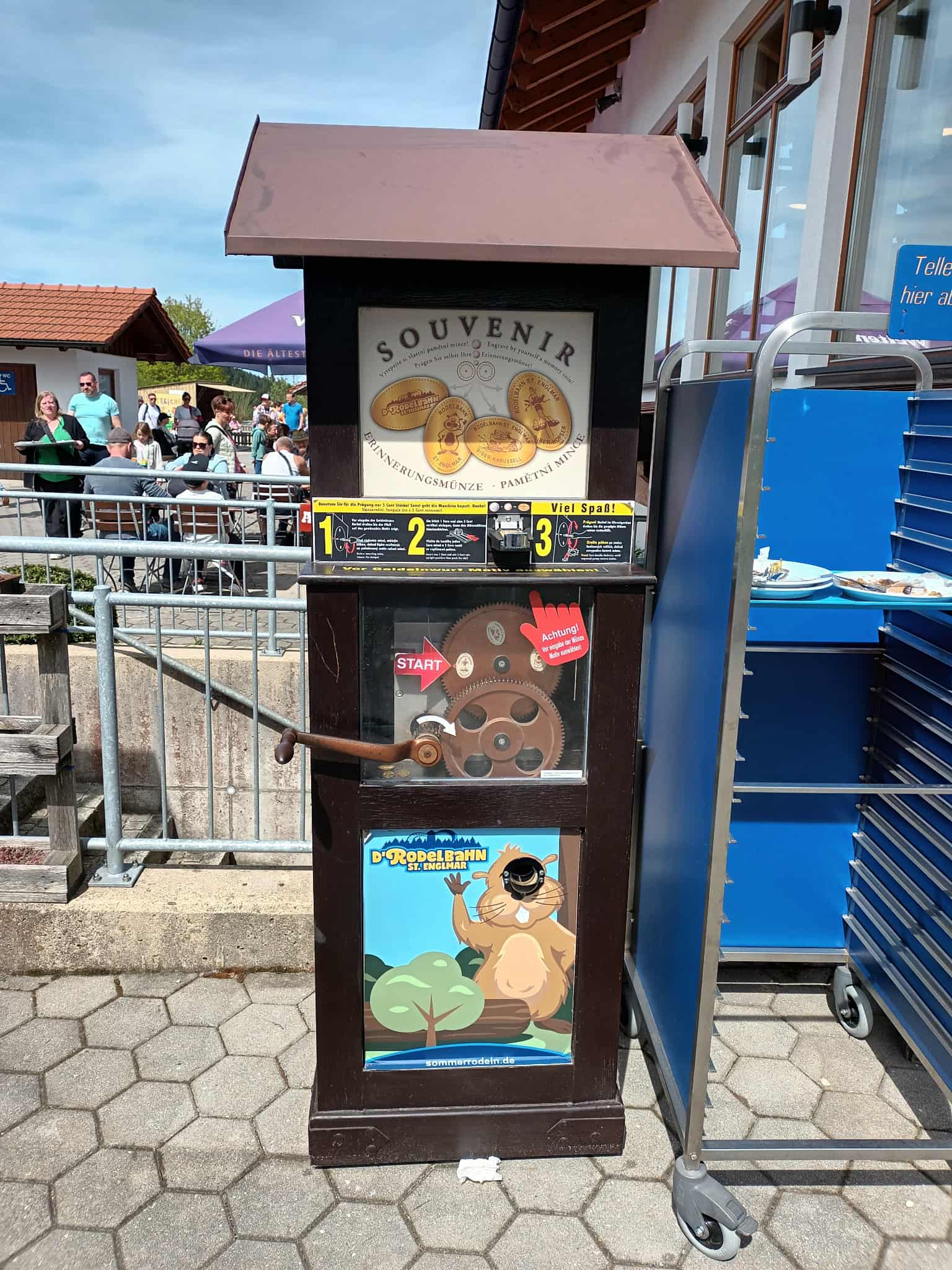 Münzautomat Freizeitpark St. Englmar in St. Englmar