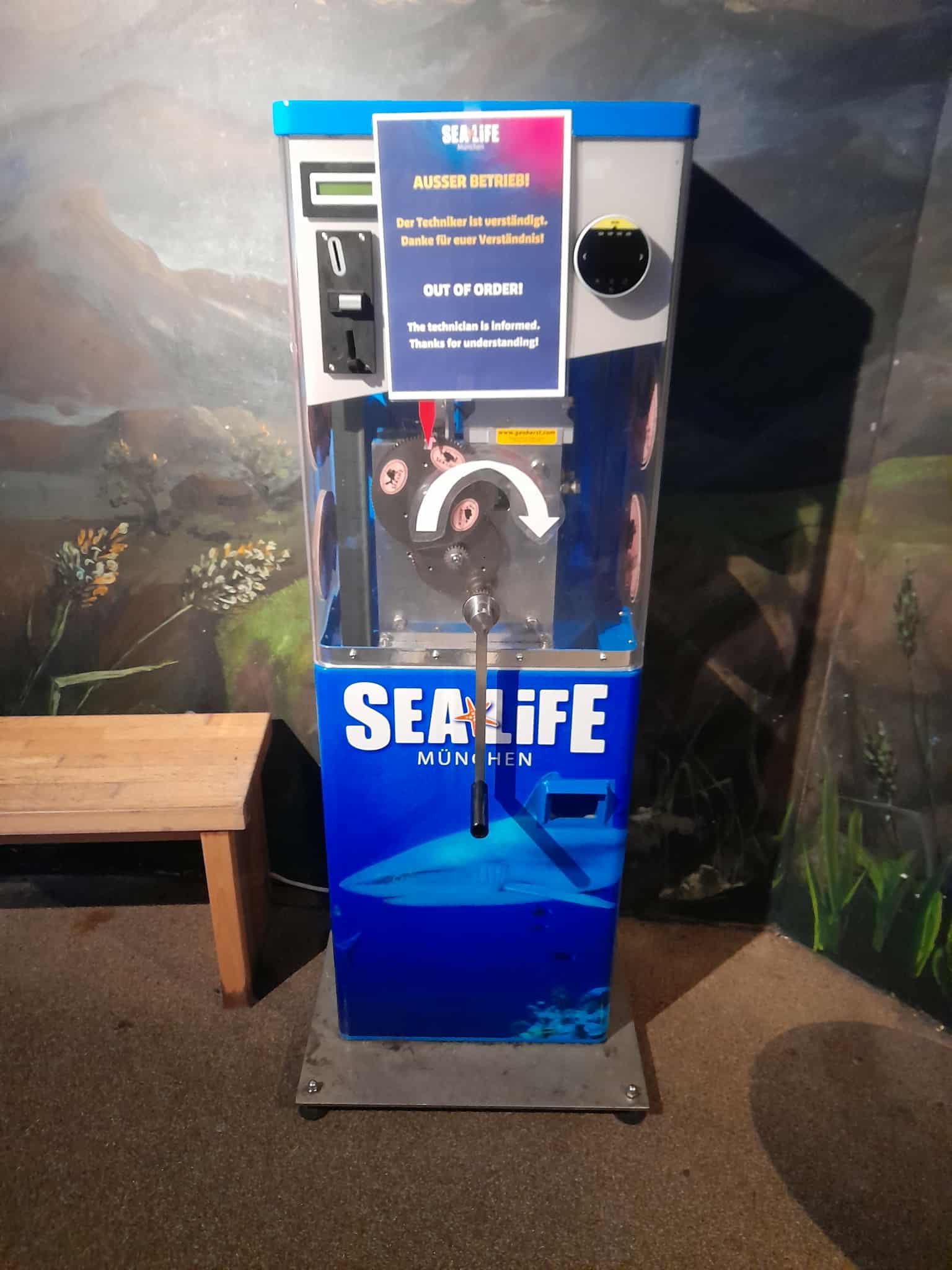 Münzautomat Sealife München in München