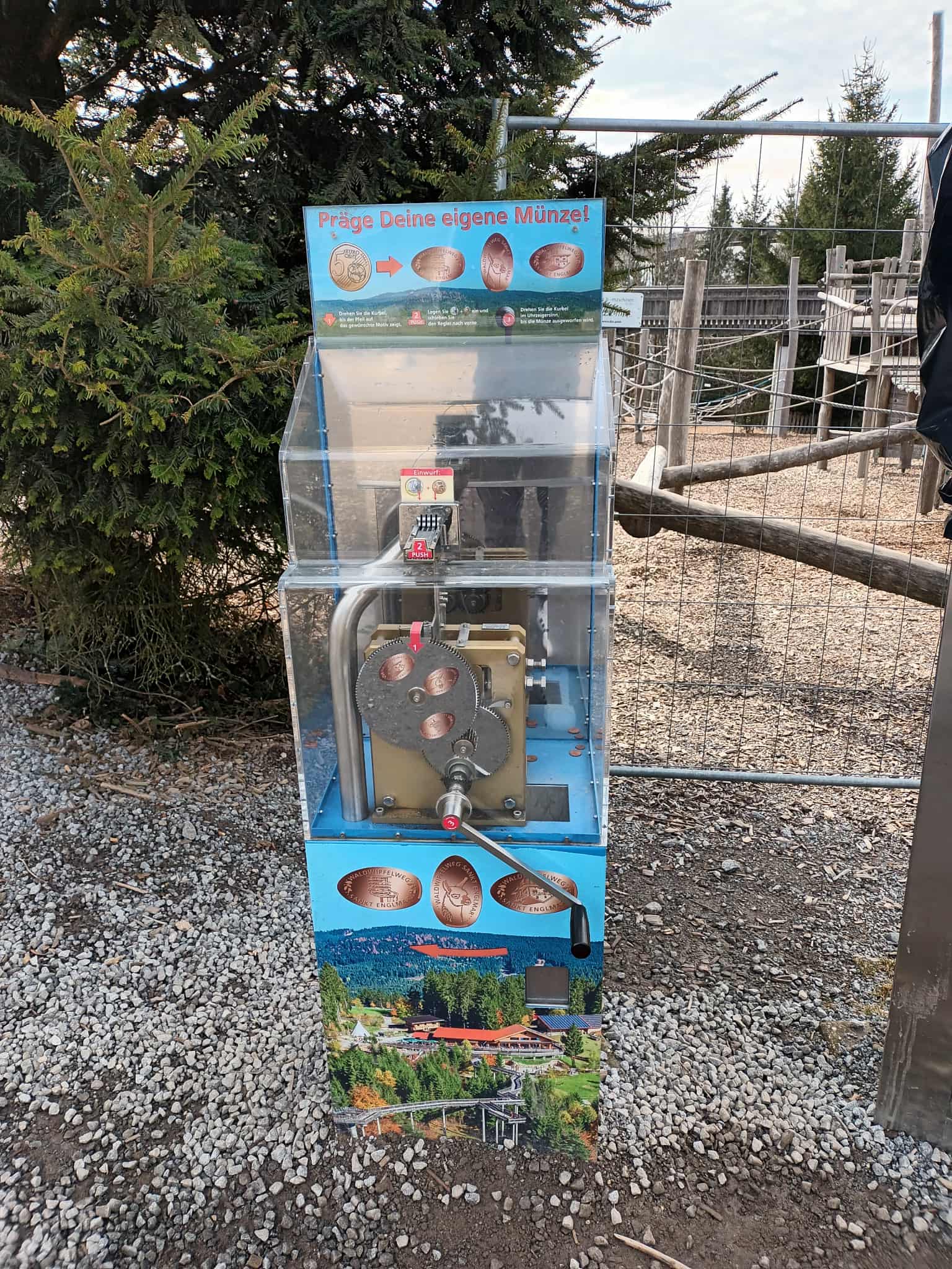 Münzautomat Haus am Kopf in St. Englmar