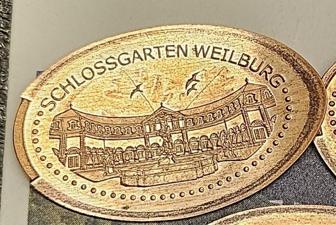 Souvenirmünze Weilburg Tourist Info