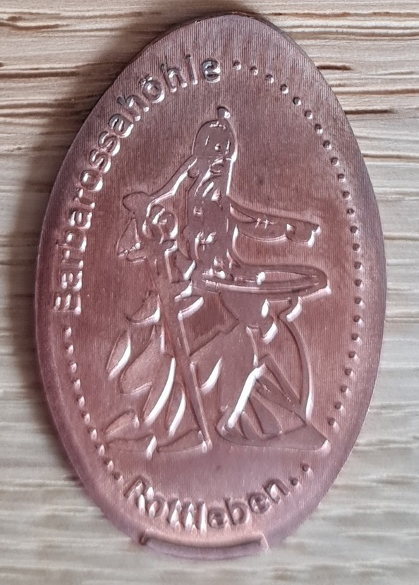 Souvenirmünze Barbarossahöhle