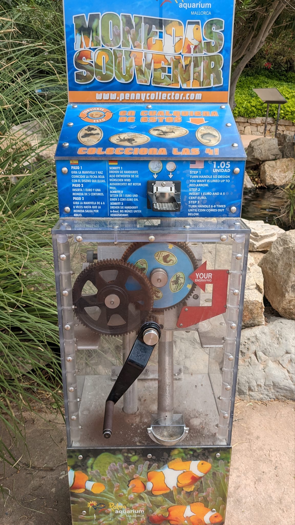 Münzautomat Palma Aquarium 1 in Palma