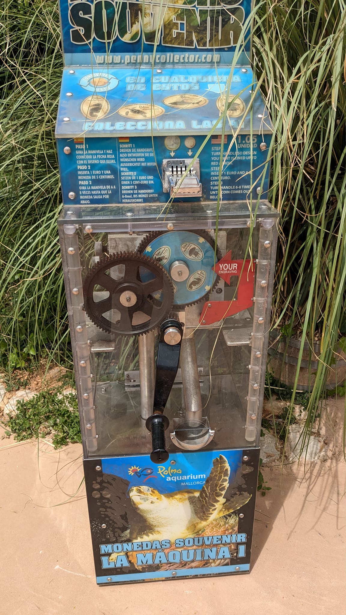 Münzautomat Palma Aquarium 3 in Palma