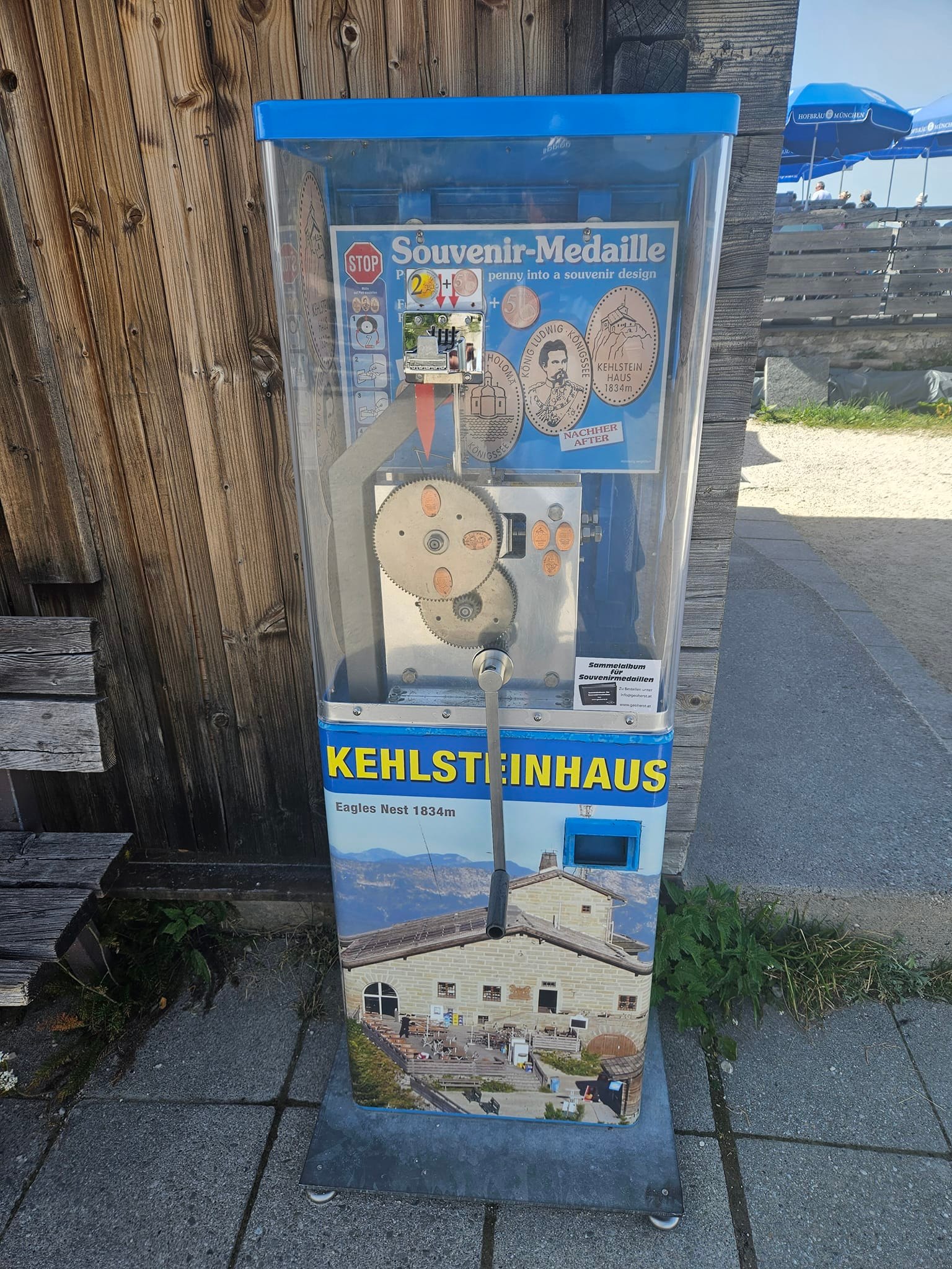 Münzautomat Kehlsteinhaus (Automat 1) in Berchtesgaden